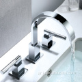 Πολυτελής Chrome Torneira Banheiro Basin Mixer Tap